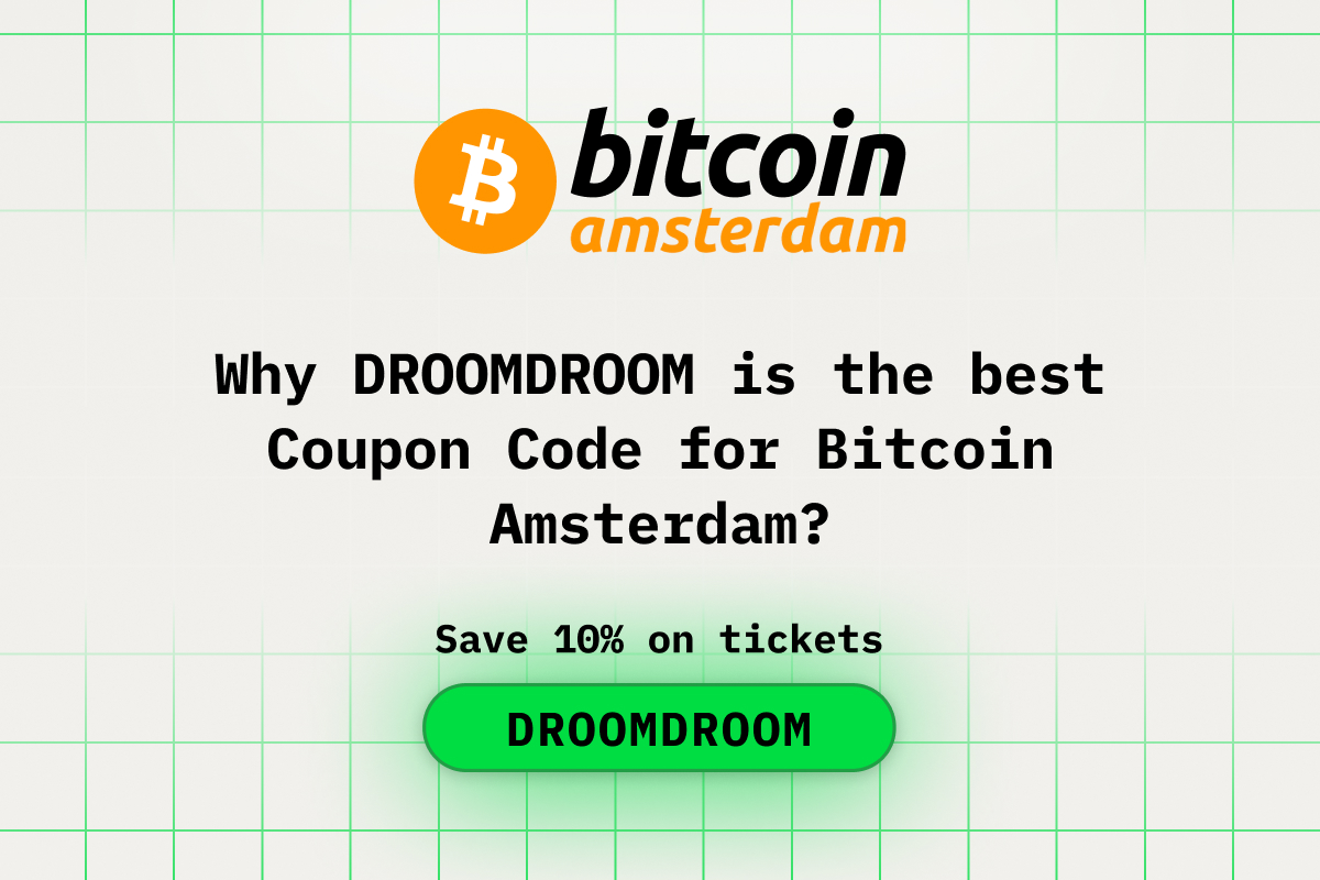 Why DROOMDROOM is the best Coupon Code for Bitcoin Amsterdam?