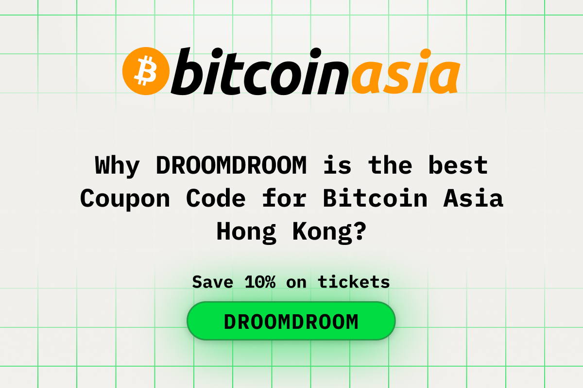 Why DROOMDROOM is the best Coupon Code for Bitcoin Asia Hong Kong?